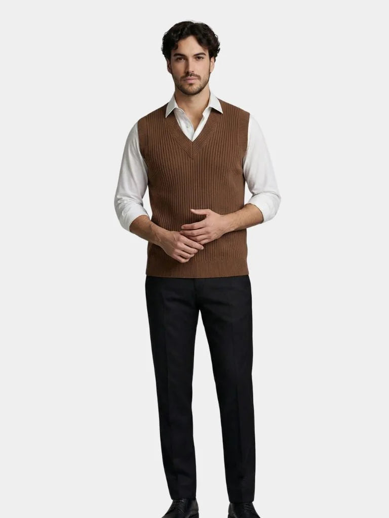 Knit Vest Waistcoat | Savile & Co.