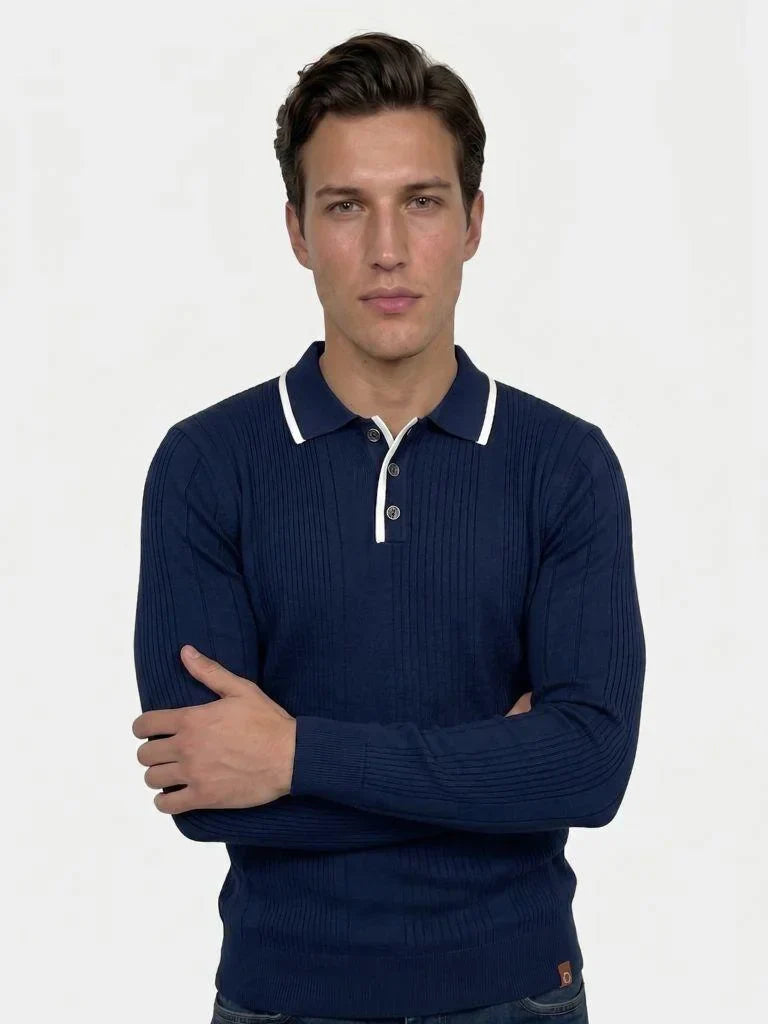Langford Polo Knit Shirt | Savile & Co.