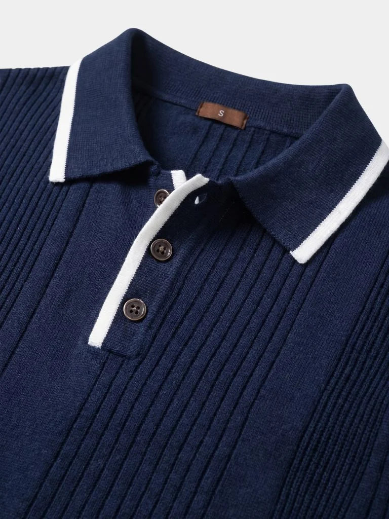 Langford Polo Knit Shirt | Savile & Co.