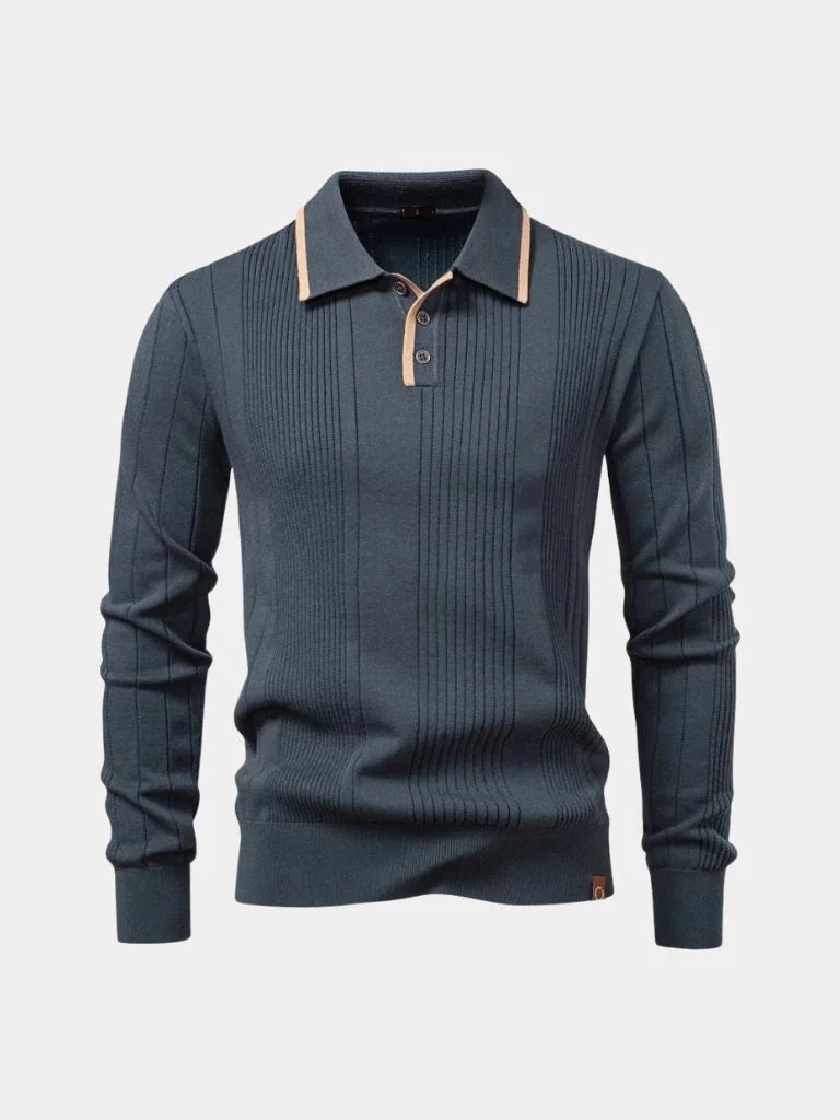 Langford Polo Knit Shirt | Savile & Co.