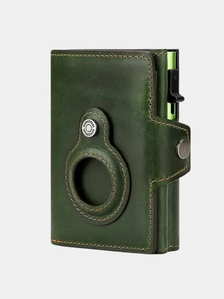 Leather Magnet Wallet Anti-Scam | Savile & Co.