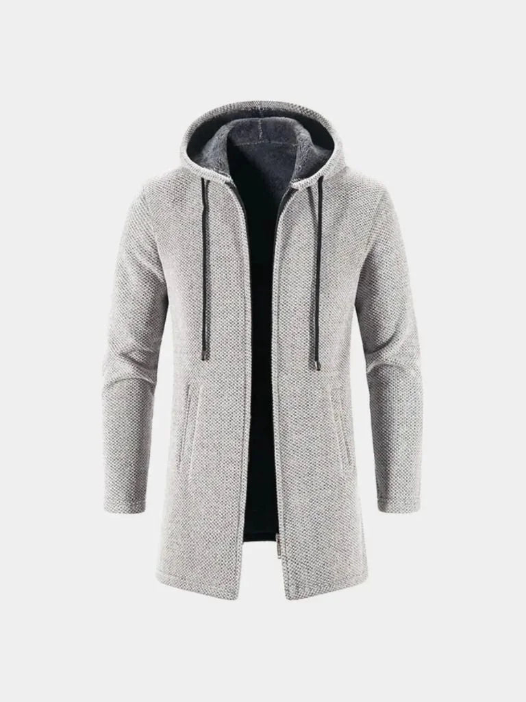 Lugano Knitted Hooded Winter Coat | Savile & Co.