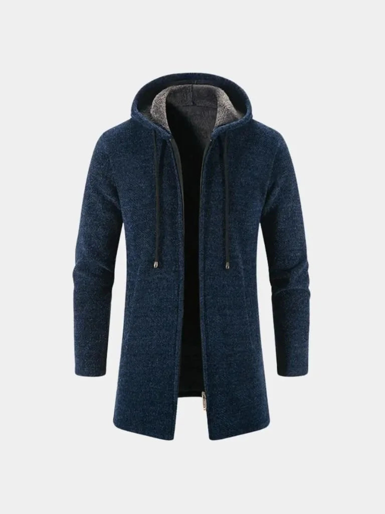 Lugano Knitted Hooded Winter Coat | Savile & Co.