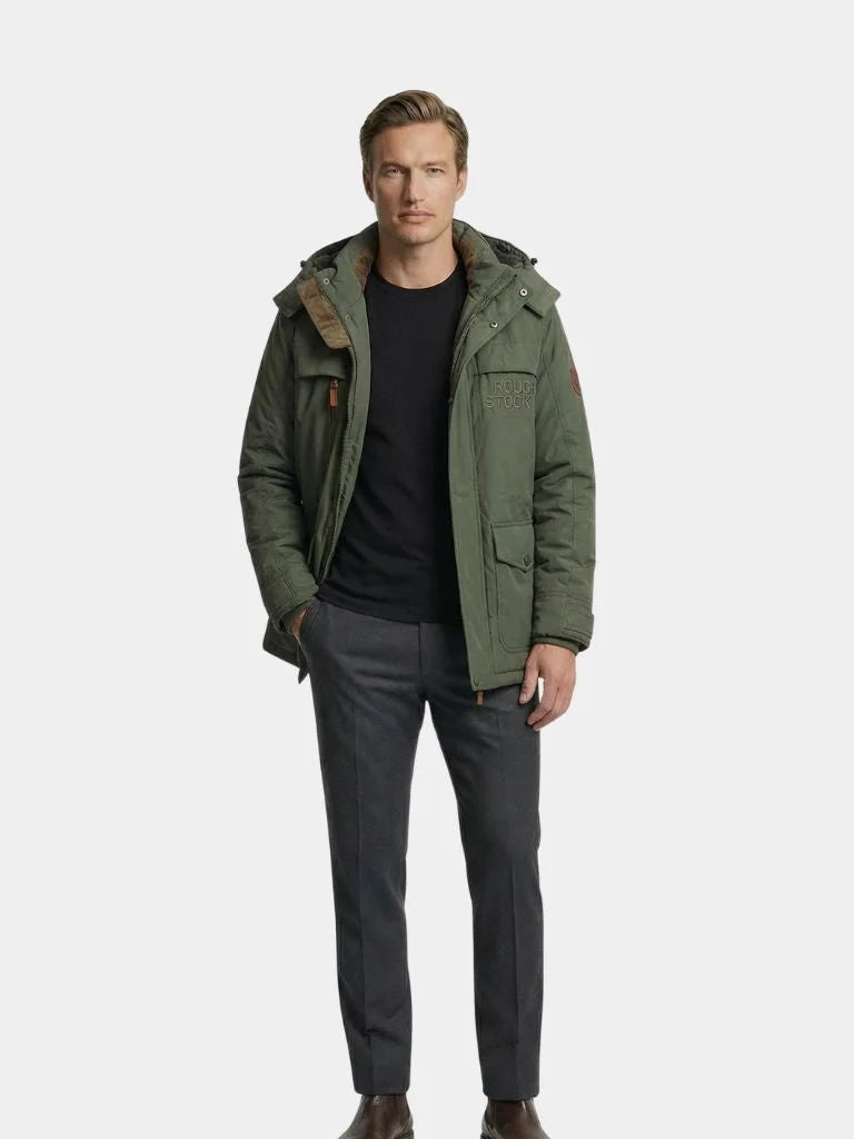 Military Hooded Jacket | Savile & Co.