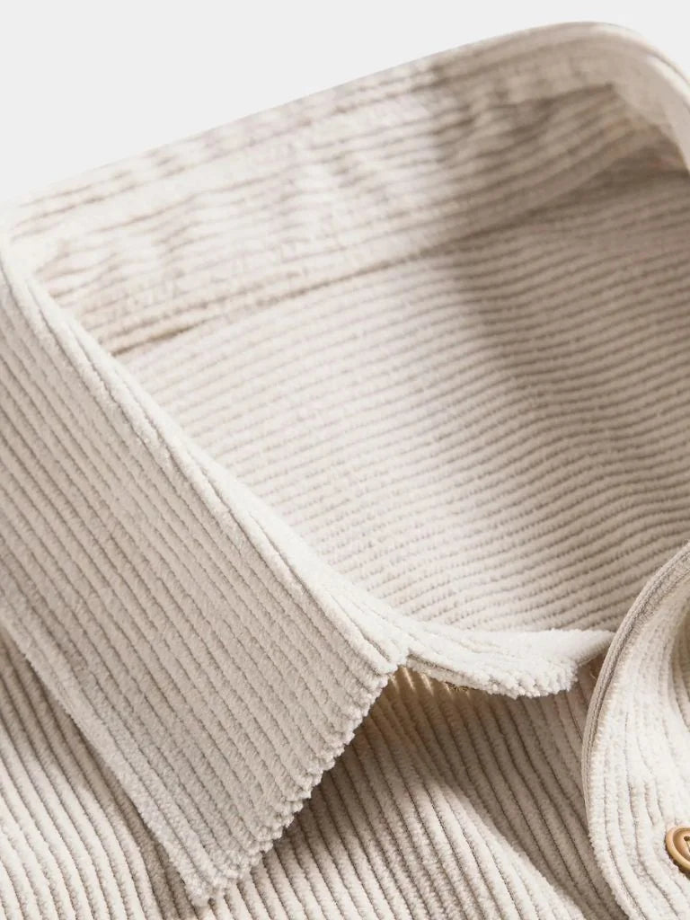 Minimalist Corduroy Shirt | Savile & Co.