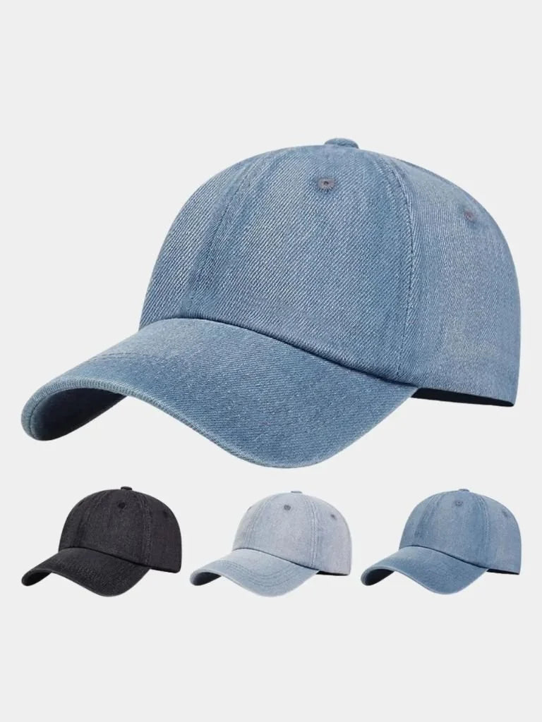 Minimalist Denim Cap | Savile & Co.