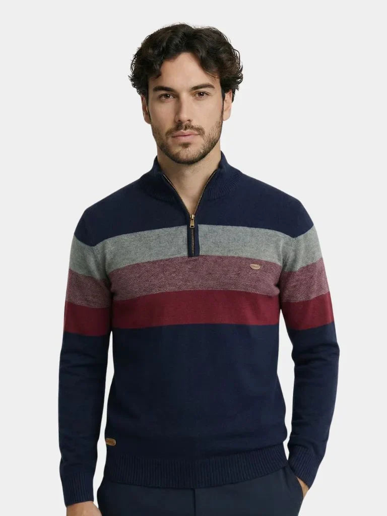 Minimalist High Collar Sweater | Savile & Co.