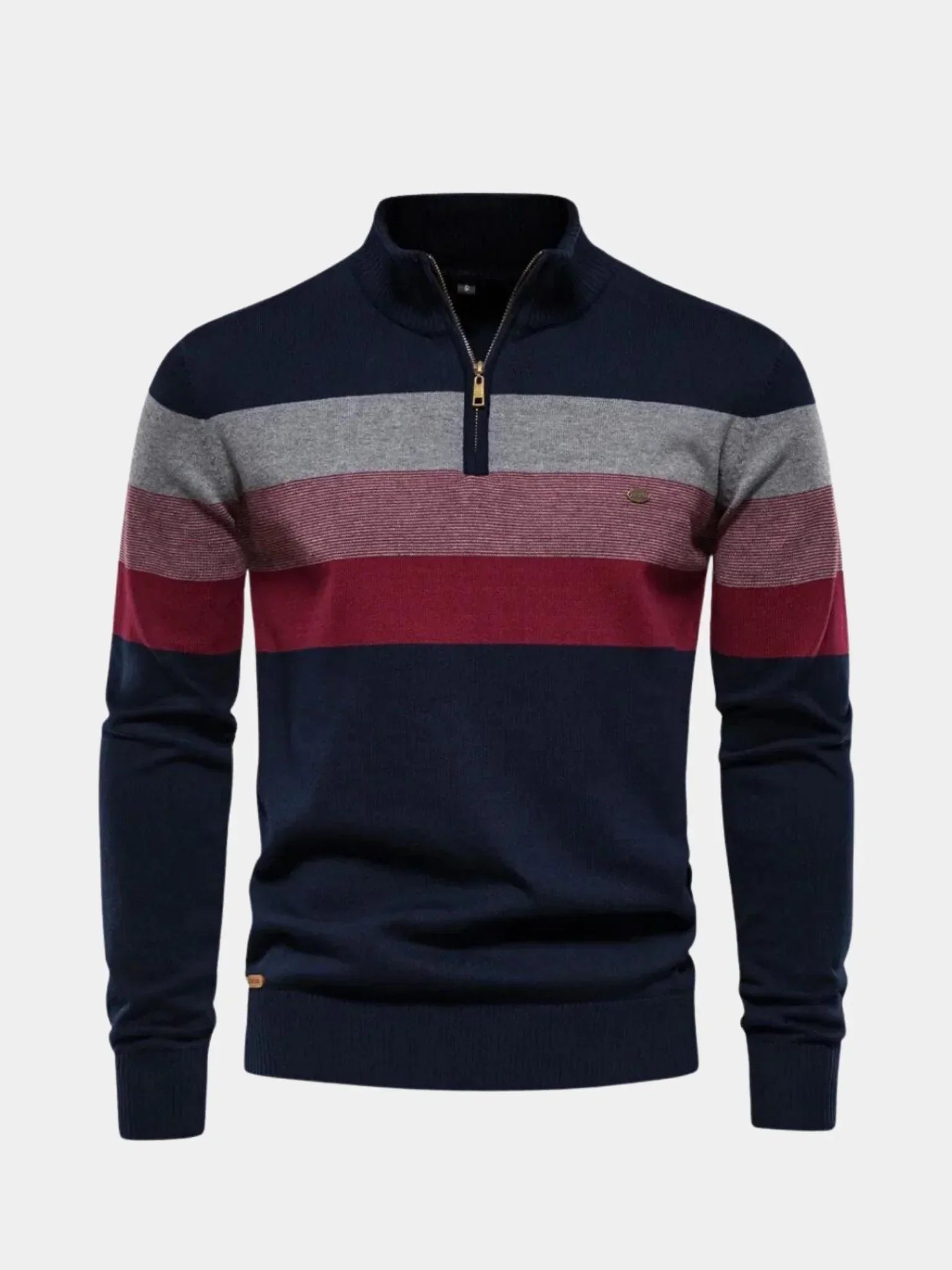 Minimalist High Collar Sweater | Savile & Co.