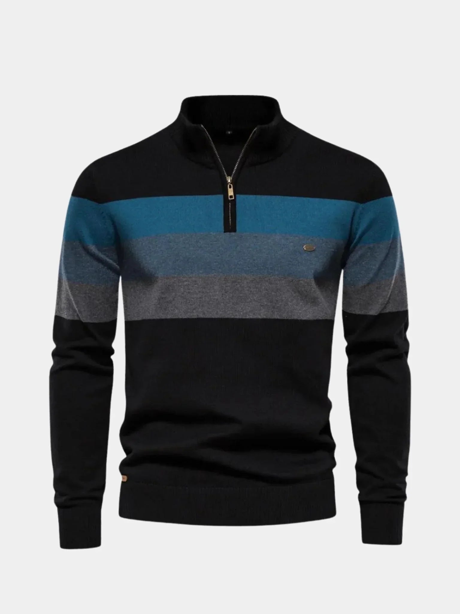 Minimalist High Collar Sweater | Savile & Co.