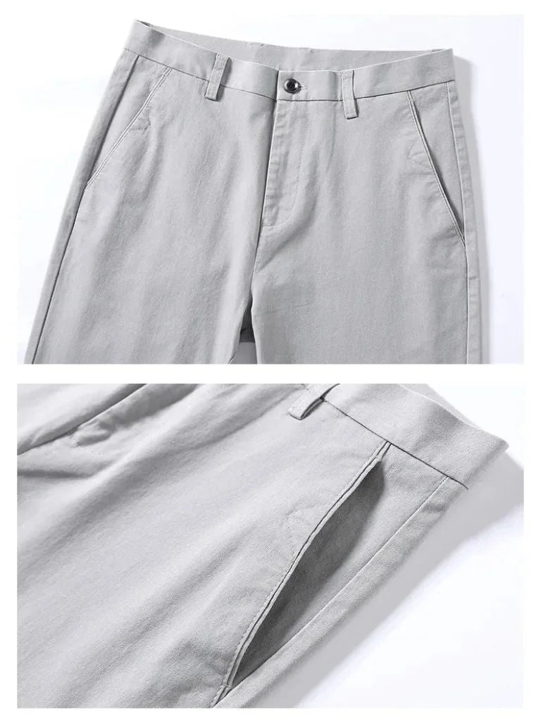 Minimalist Straight Trousers | Savile & Co.