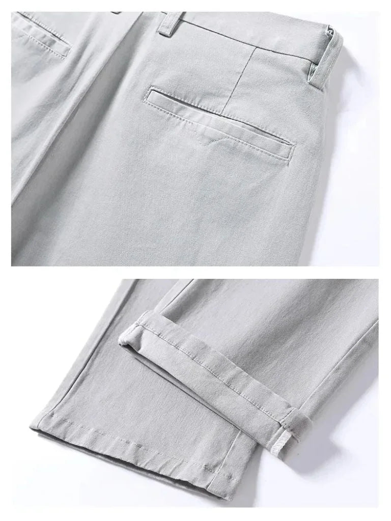 Minimalist Straight Trousers | Savile & Co.