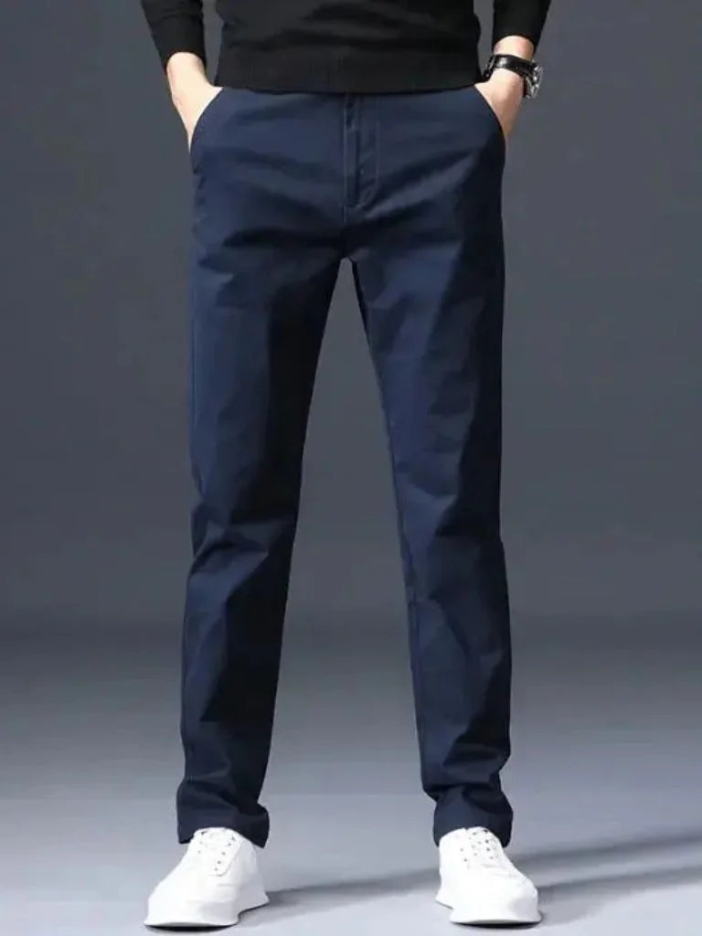 Minimalist Straight Trousers | Savile & Co.