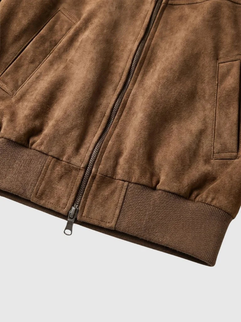 Monaco Suede Vintage Jacket | Savile & Co.
