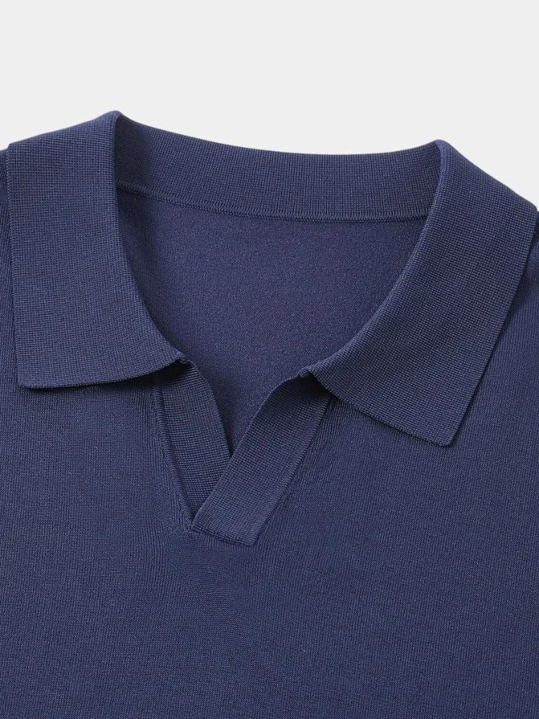 Navy Class Polo | Savile & Co.