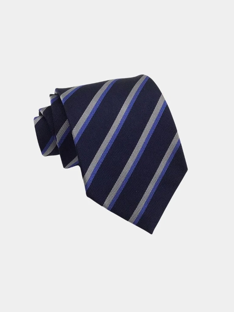 Navy Ledger Tie | Savile & Co.