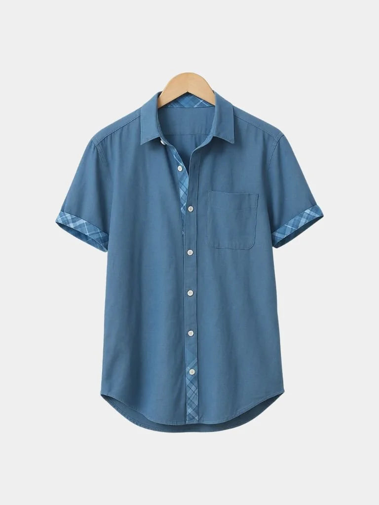 Ocean Detail Casual Shirt | Savile & Co.