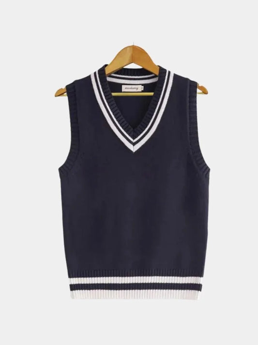 Old Money Essential Knit Vest | Savile & Co.