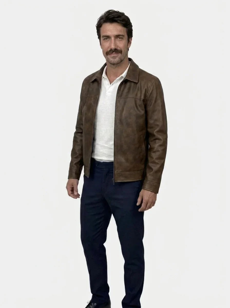 Regent Estate Leather Jacket | Savile & Co.