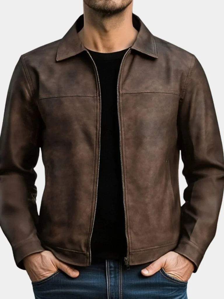 Regent Estate Leather Jacket | Savile & Co.