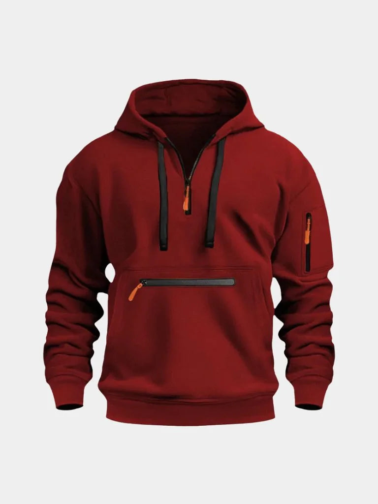 Regent Utility Casual Hoodie | Savile & Co.