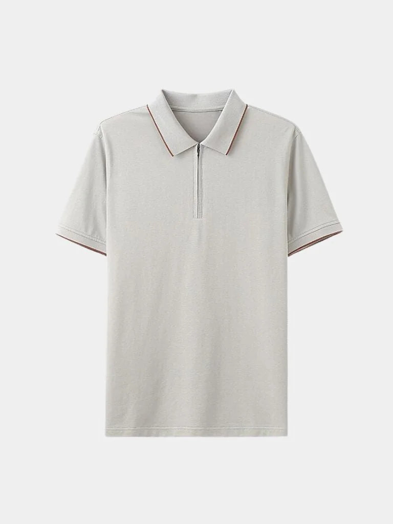 Regis Quarter Zip Polo | Savile & Co.