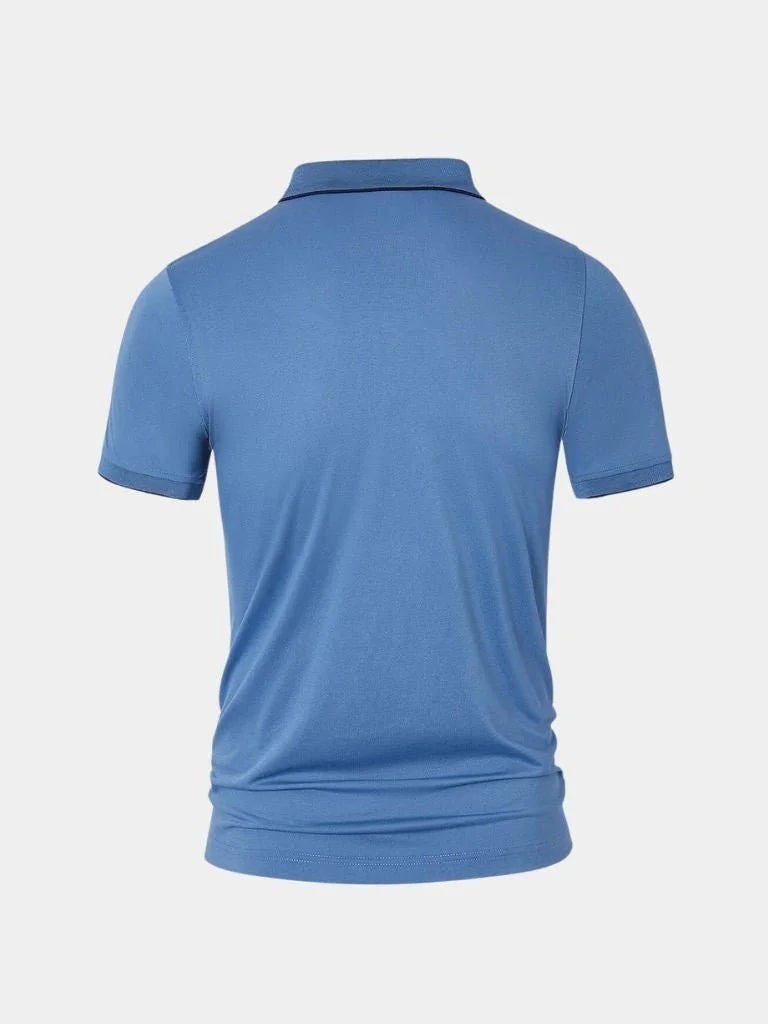 Regis Quarter Zip Polo | Savile & Co.