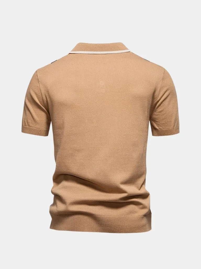 Retro Stripe Polo | Savile & Co.