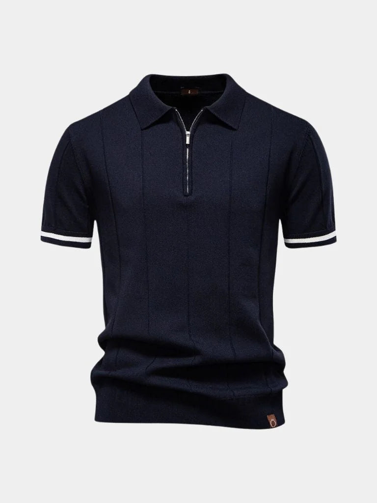 Royal Zip Polo | Savile & Co.