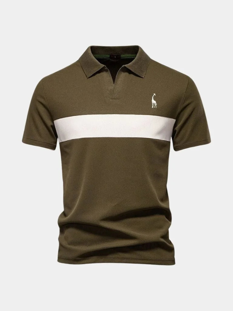Savanna Stripe Polo | Savile & Co.