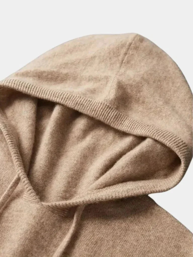 100% Cashmere Hooded Sweater | Savile & Co.