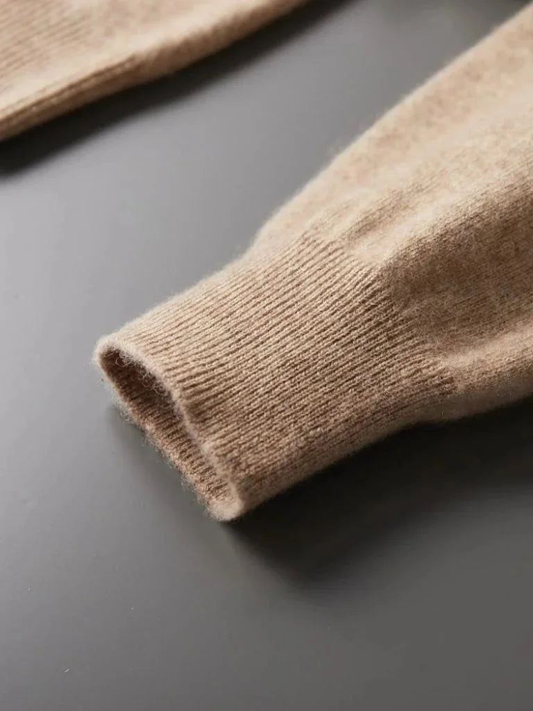 100% Cashmere Hooded Sweater | Savile & Co.