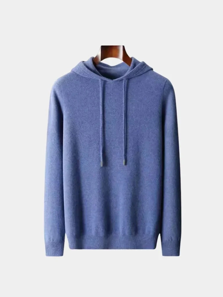 100% Cashmere Hooded Sweater | Savile & Co.