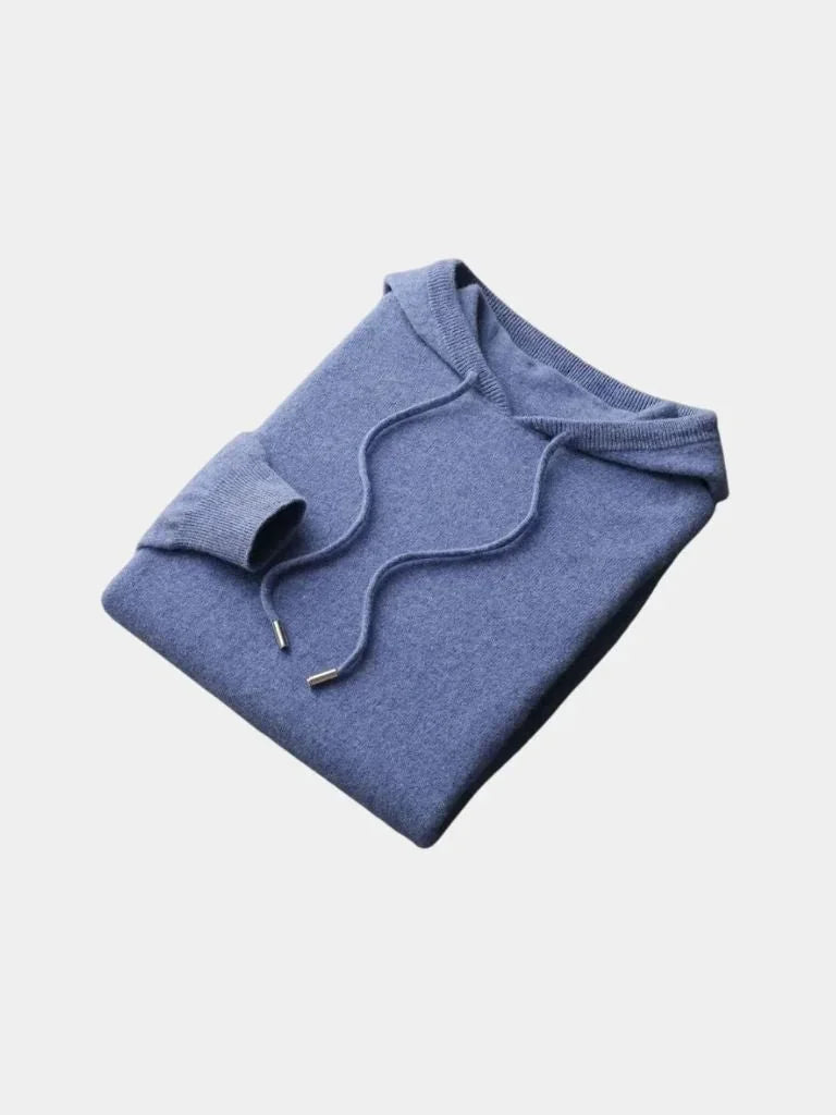 100% Cashmere Hooded Sweater | Savile & Co.