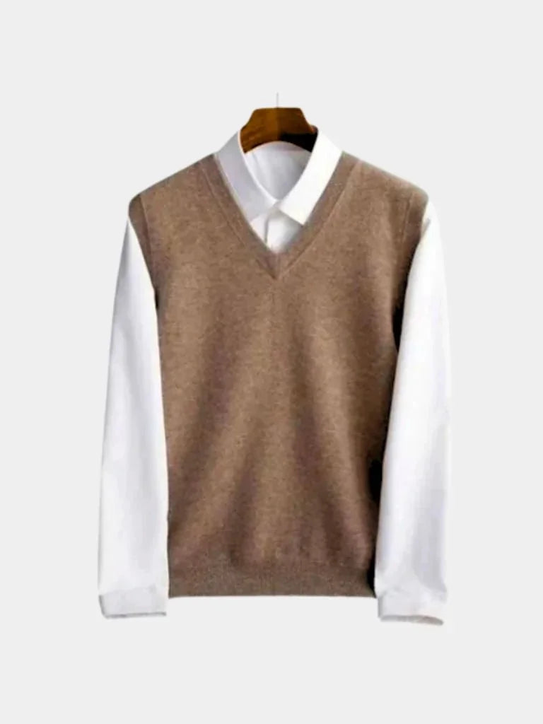 100% Merino Wool Sweater Vest | Savile & Co.