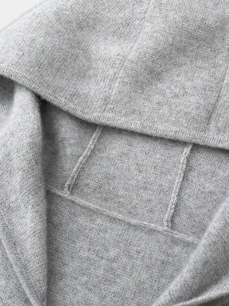 100% Merino Wool Zip Solid Color Sweater | Savile & Co.