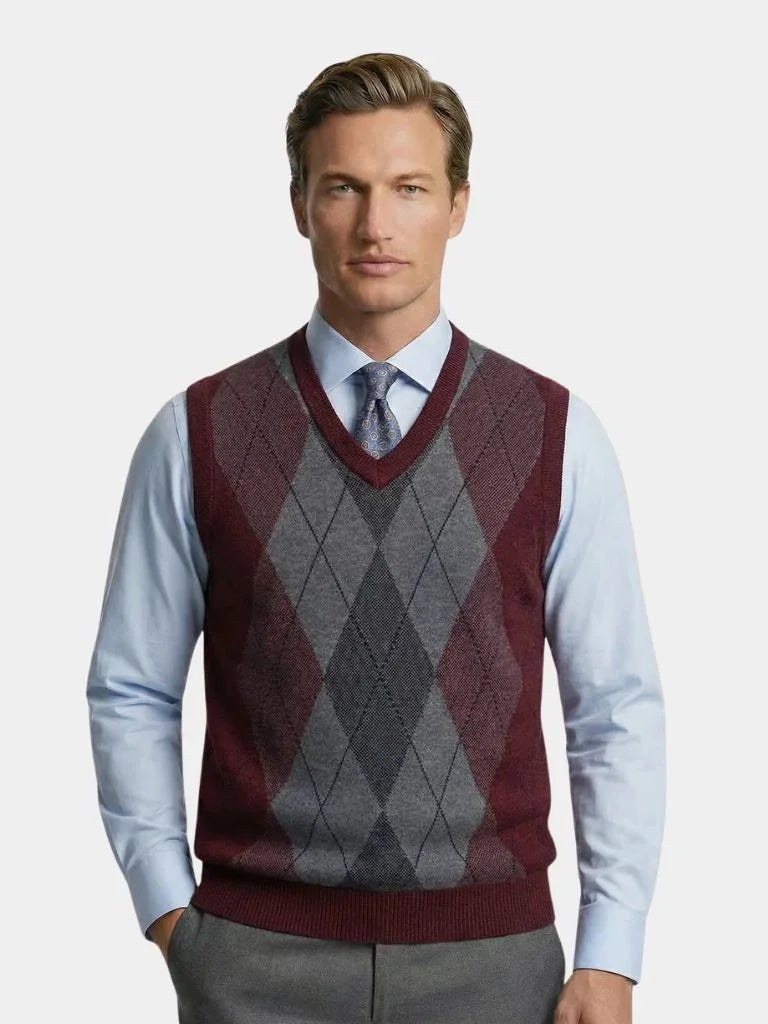 Academic Essential Knit Vest | Savile & Co.