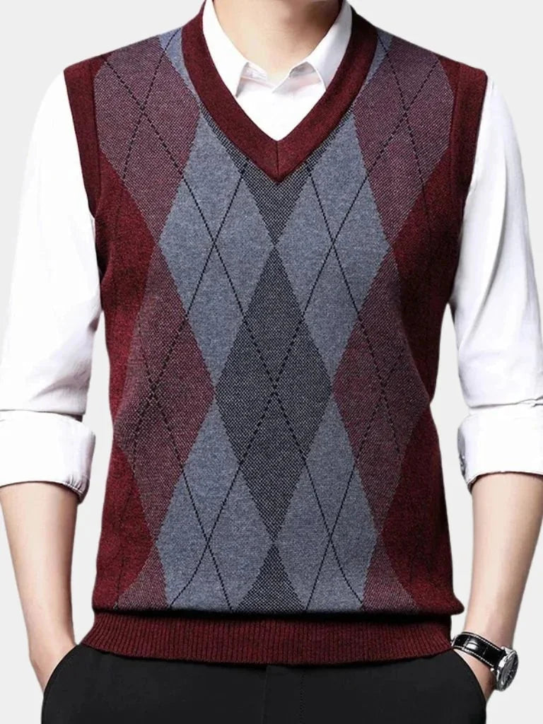 Academic Essential Knit Vest | Savile & Co.