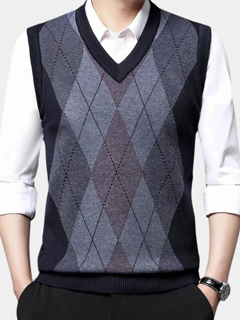 Academic Essential Knit Vest | Savile & Co.