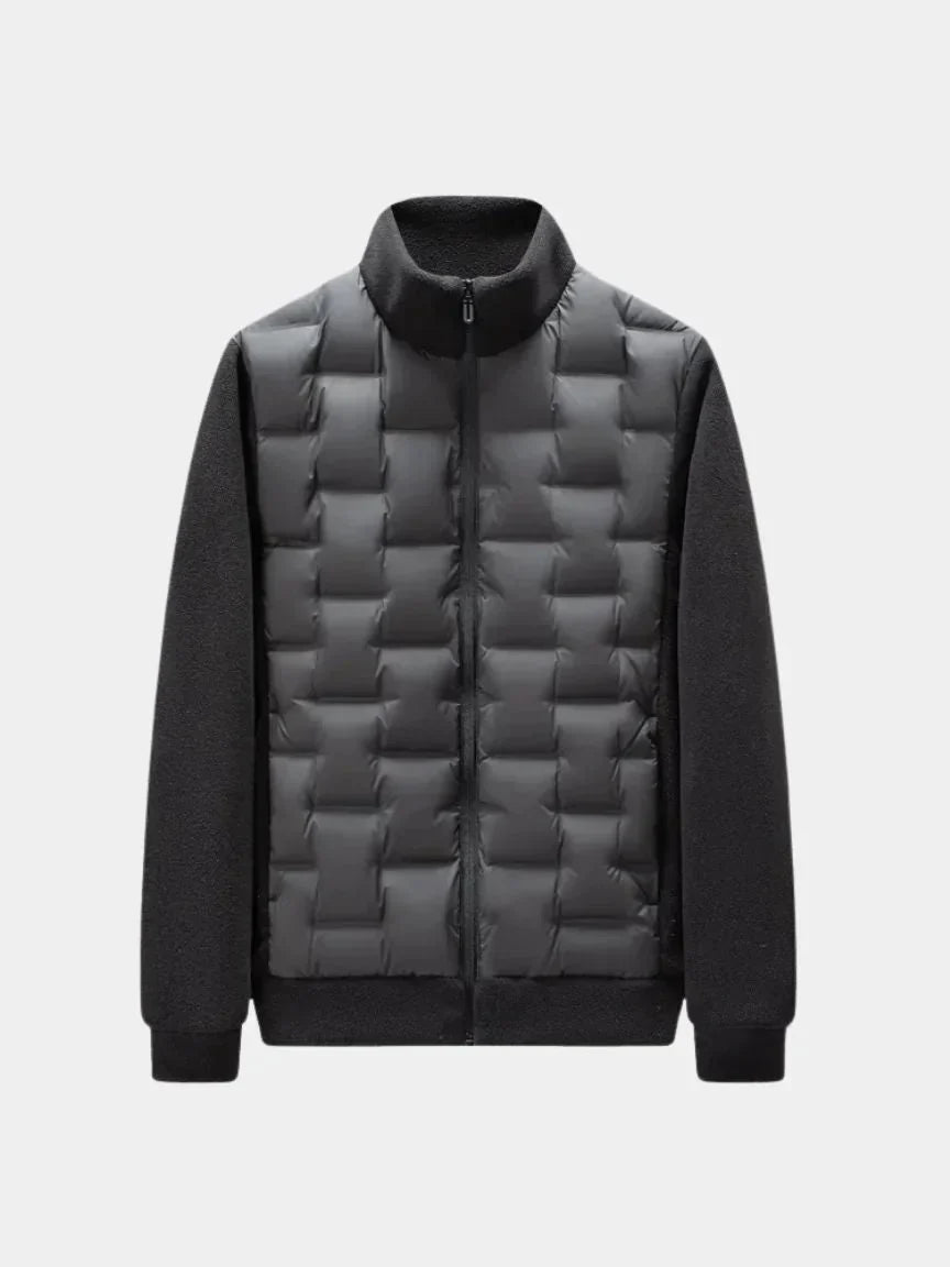 Alpine Cream Hybrid Jacket | Savile & Co.