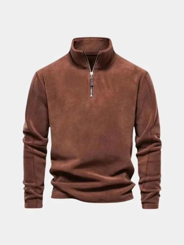 Alpine Quarter-Zip Sweater | Savile & Co.