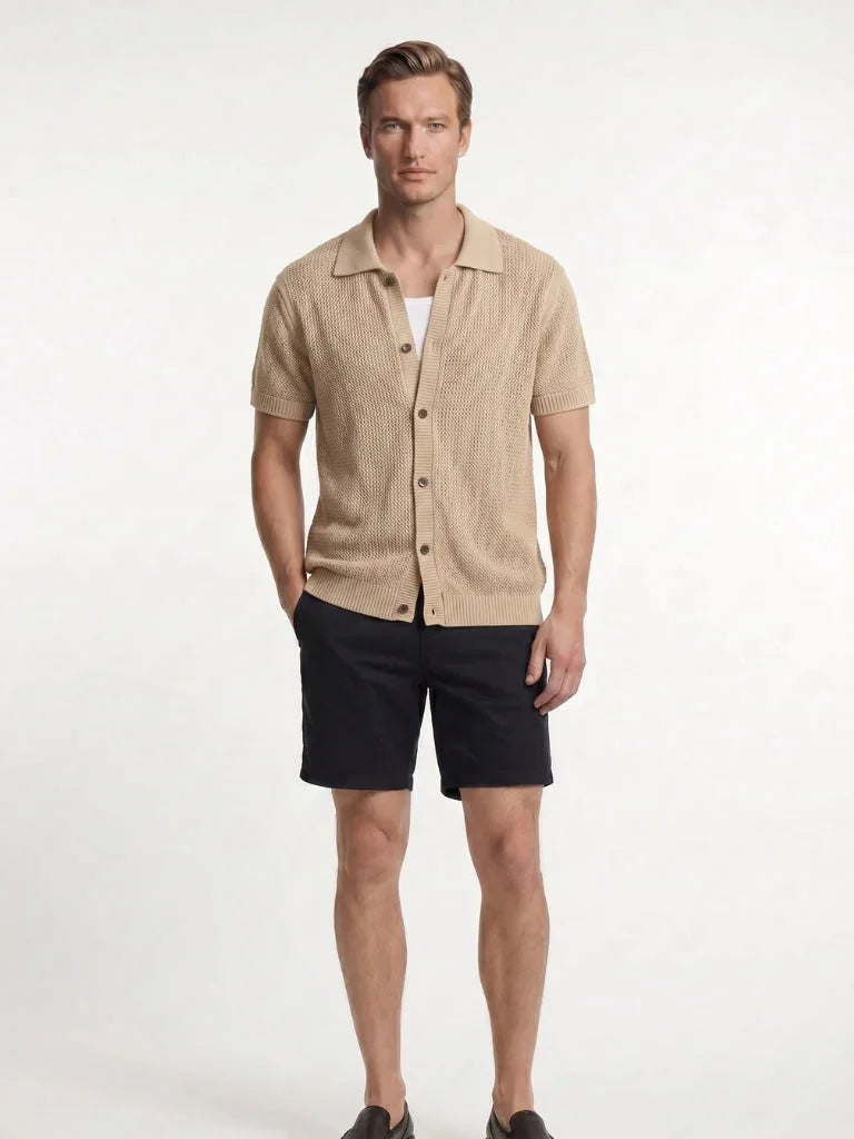 Artisan Panel Resort Shirt | Savile & Co.