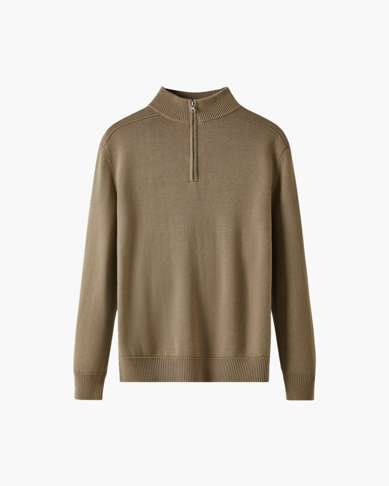 100% Merino Wool Zip Up | Savile & Co.