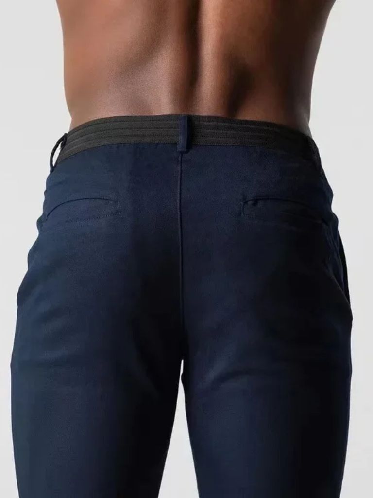 Stretchy Slim Trousers | Savile & Co.