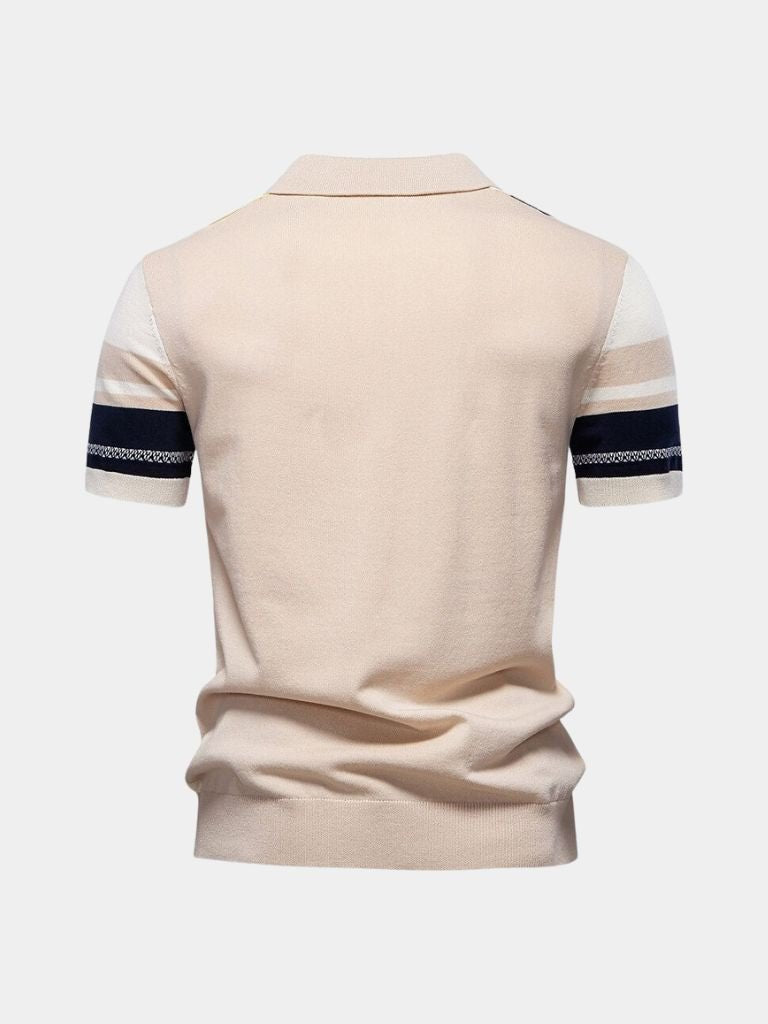 Sundown Stripes Polo | Savile & Co.