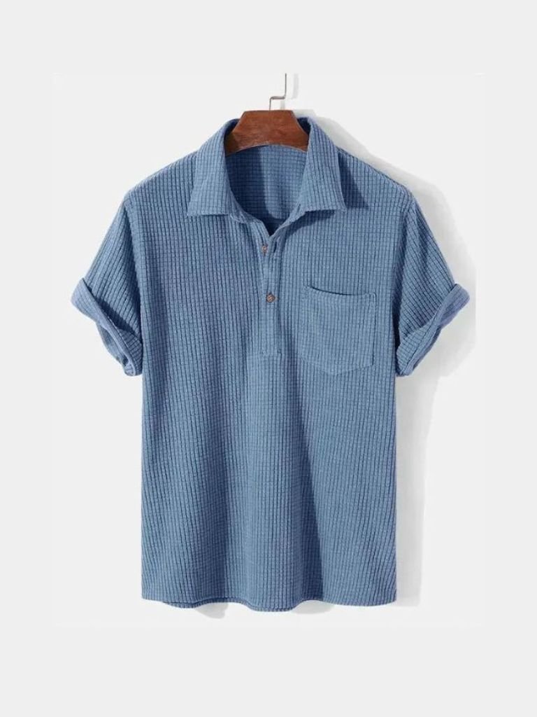Textured Short Sleeve Shirt | Savile & Co.