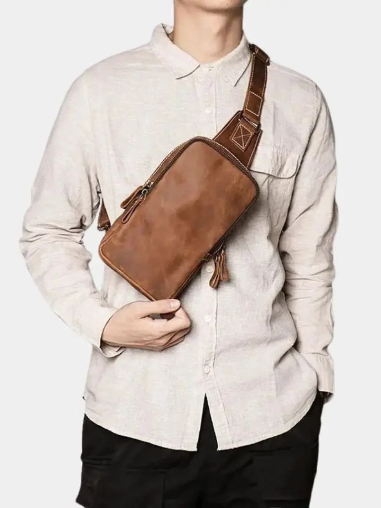 The Vanguard Leather Bag | Savile & Co.