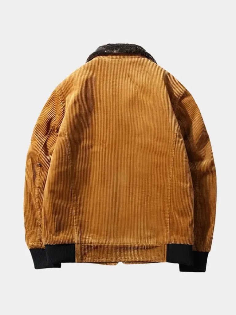 Thermal Windbreaker Corduroy Jacket | Savile & Co.