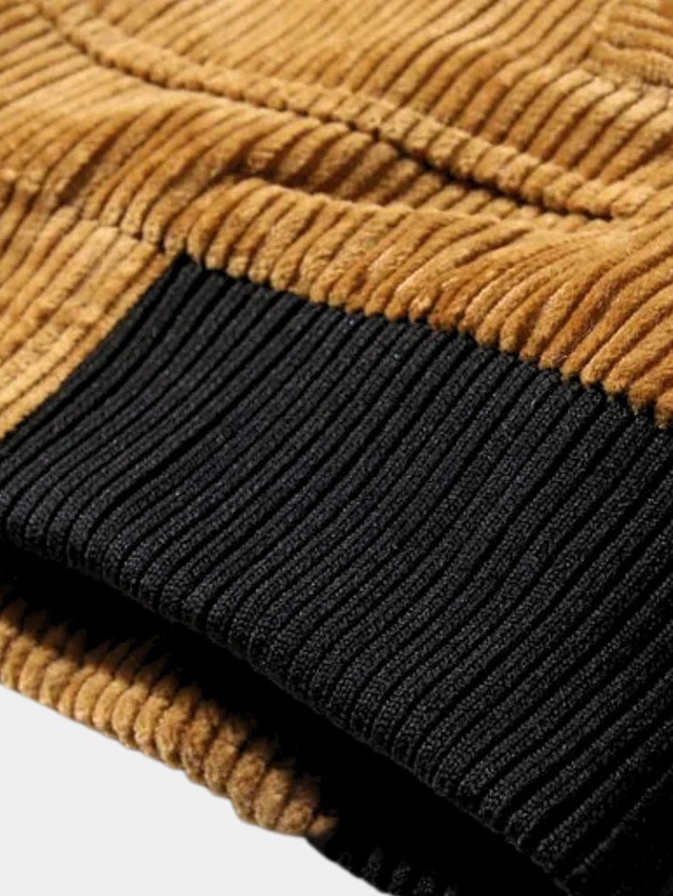 Thermal Windbreaker Corduroy Jacket | Savile & Co.