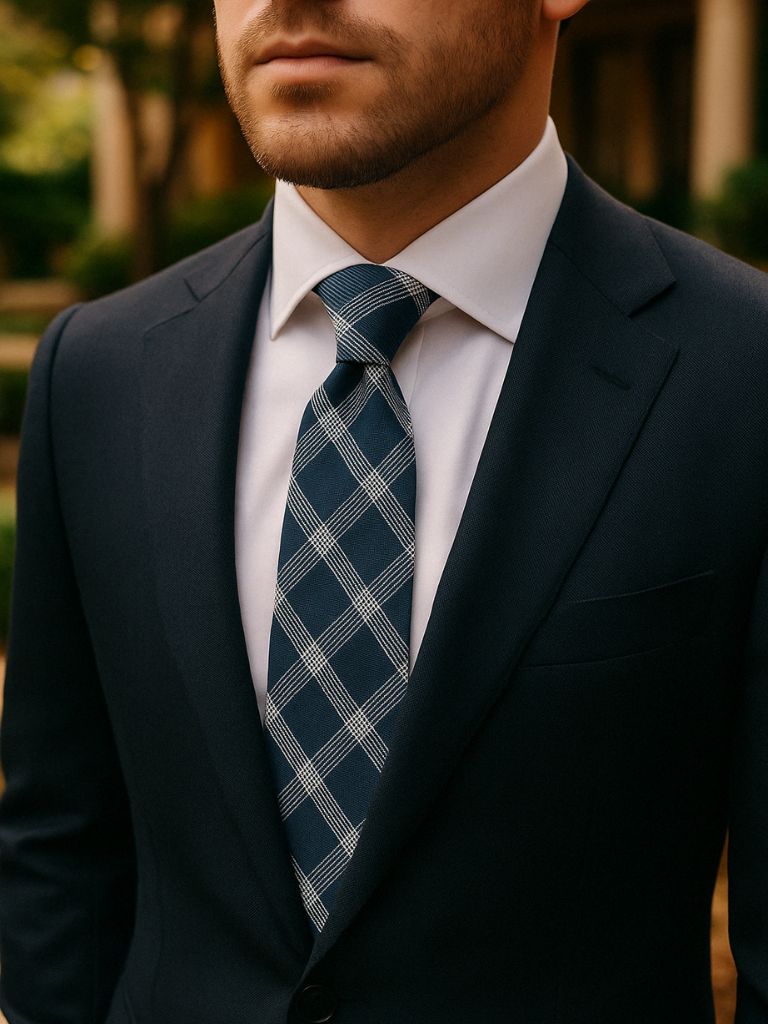 Thistle Grid Tie | Savile & Co.
