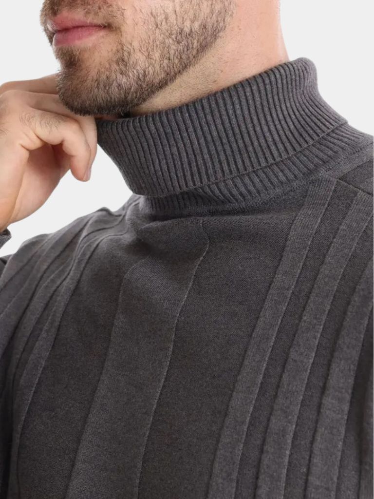 Turtleneck Knitwear Pullover Sweater | Savile & Co.